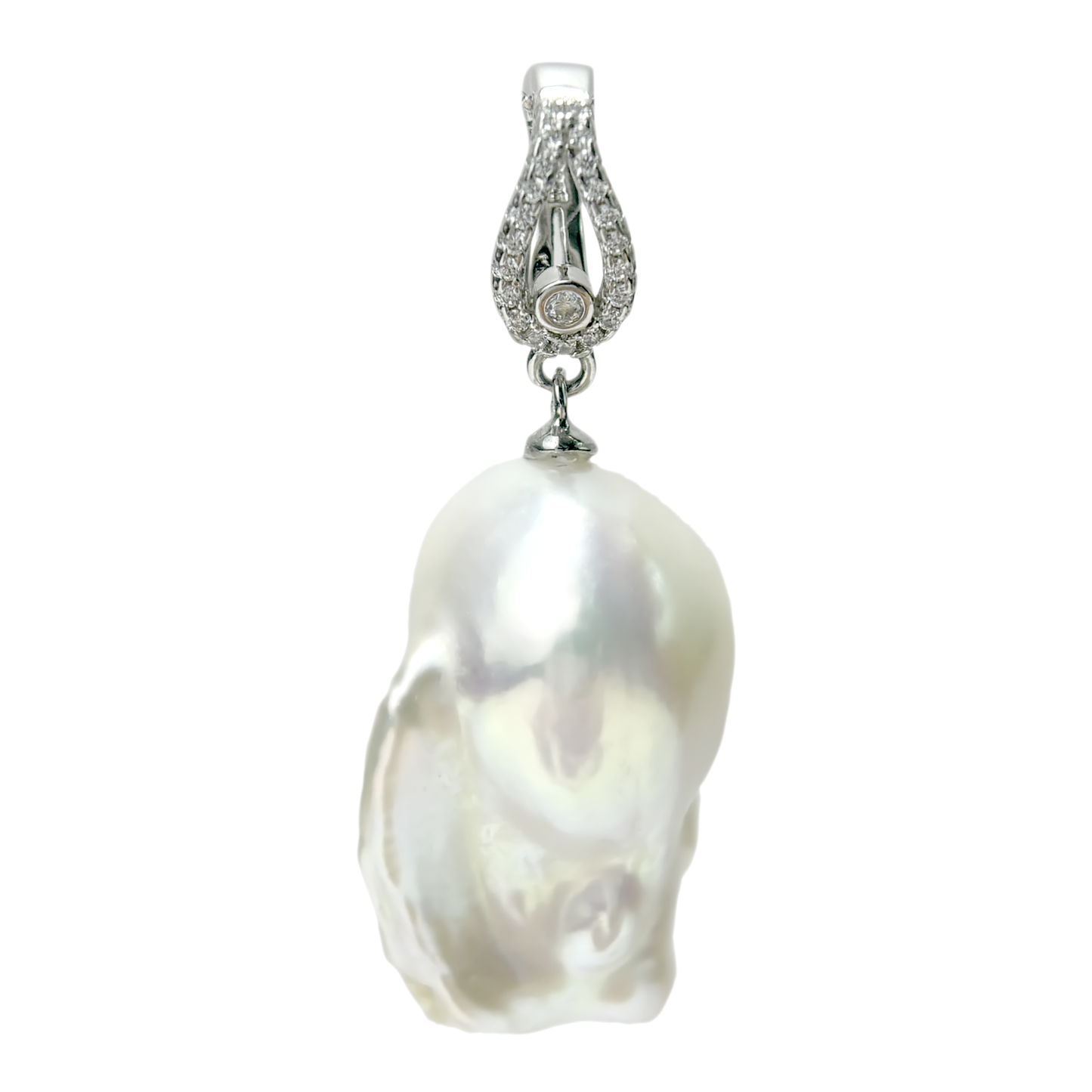 Myrvynte Vintage Aurora Baroque Pendant Set,S925